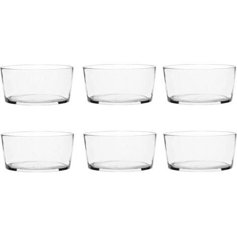Ensemble de 6 verres à eau empilables modèle bodega 24cl