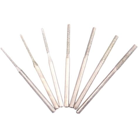 Ensemble de 7 Forets Hélicoïdaux Bois Ø 0,8-2,5 mm Tige 2,35 mm Longueur 42-45 mm