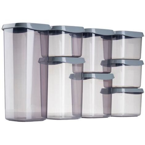 ensemble de 8 boîtes de cuisine