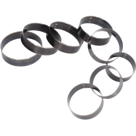 Ensemble de 8 Emporte-Pièces en Acier Allié pour Cuir et Carton, Forme Ronde, Kit DIY de Découpe et Poinçonnage