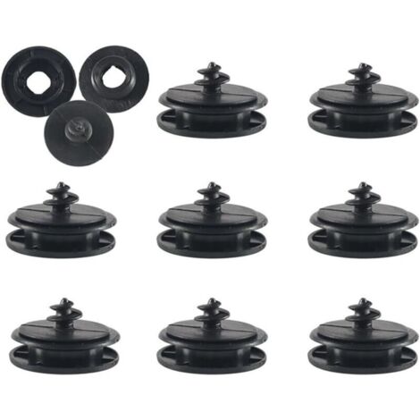 Ensemble de 8 supports de tapis de voiture, clips antidérapants universels pour de nombreux types de véhicules