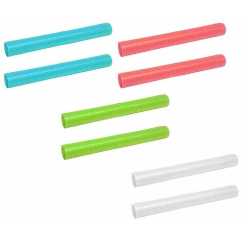 Ensemble de 8 tapis de réfrigérateur lavables semi-transparents en EVA / Convient aux réfrigérateurs, tapis de placard résistants à l'humidité et à l'huile