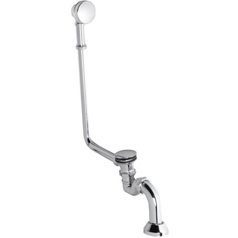 Ensemble de bain MATRIX pour l'installation externe, Click-Clack, y compris Siphon, Chrome
