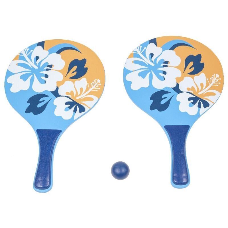 Ensemble de ballon de plage Summertime à imprimé floral 3 pièces