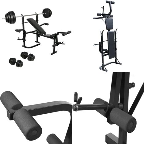 Ensemble de banc de musculation - - Home & Living