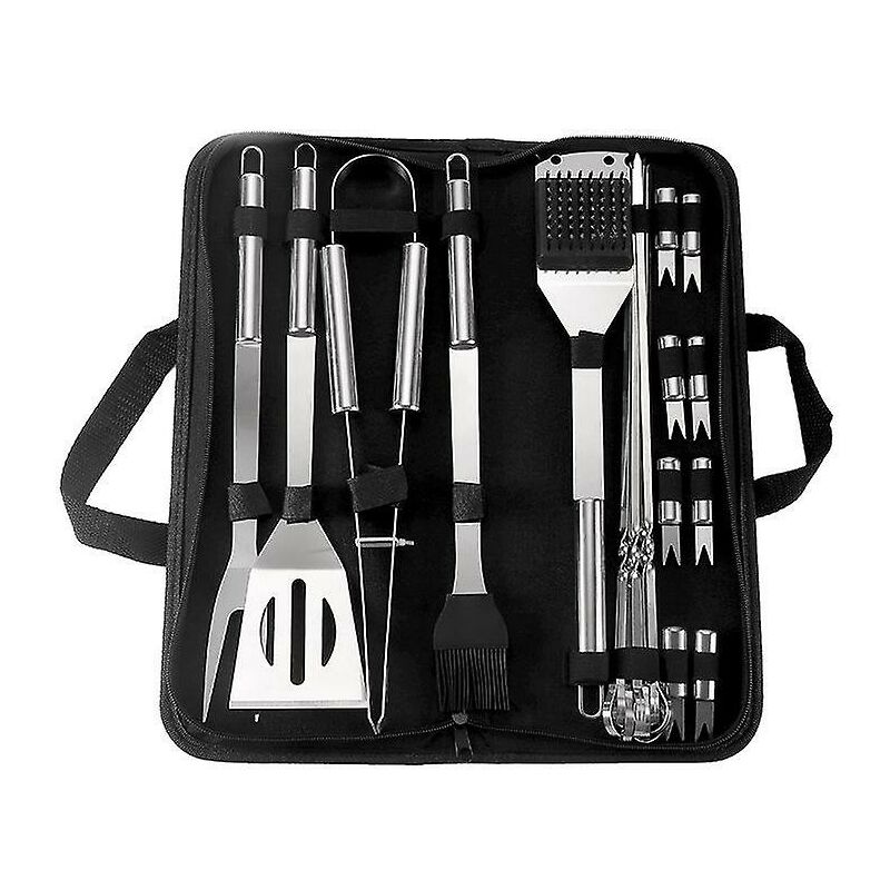 ZVD - Ensemble de Barbecue en Acier Inoxydable - Outil de Combinaison pour Grillades en Plein Air