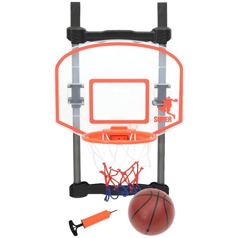 Vidaxl - Ensemble de basket réglable de porte pour enfants