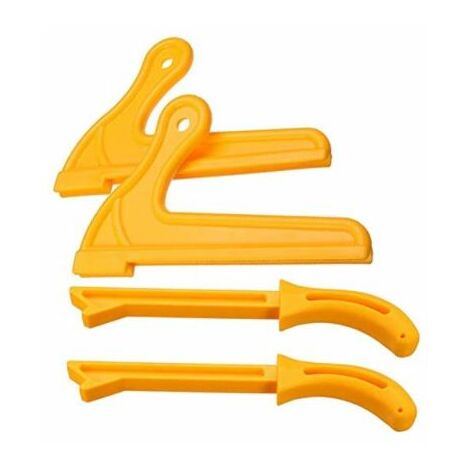 Ensemble De Baton De Poussoirs Pour Scie à Bois Sciure De Protection Des Mains Guazhuni 4 Pièces