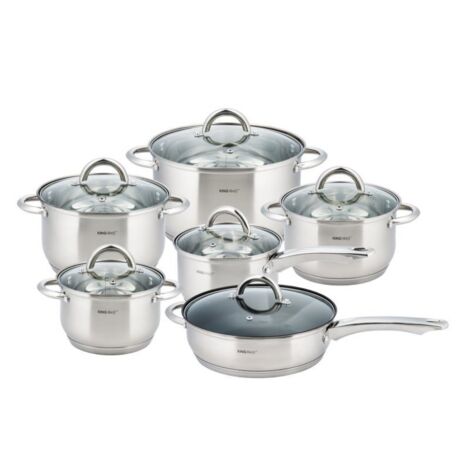 ENSEMBLE DE BATTERIE DE CUISINE KINGHOFF KH-4450 12 PIÈCES