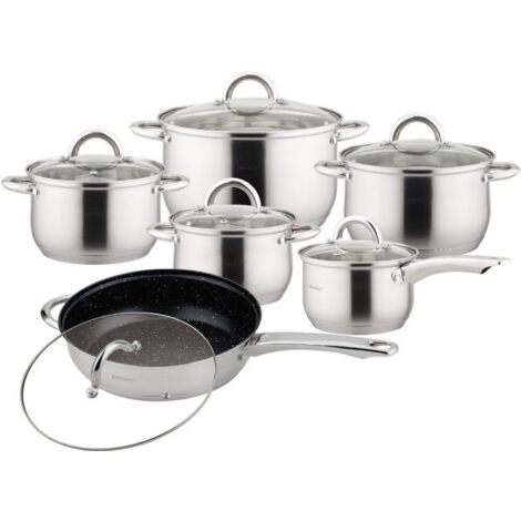 ENSEMBLE DE BATTERIE DE CUISINE KINGHOFF KH-4457 12 PIÈCES