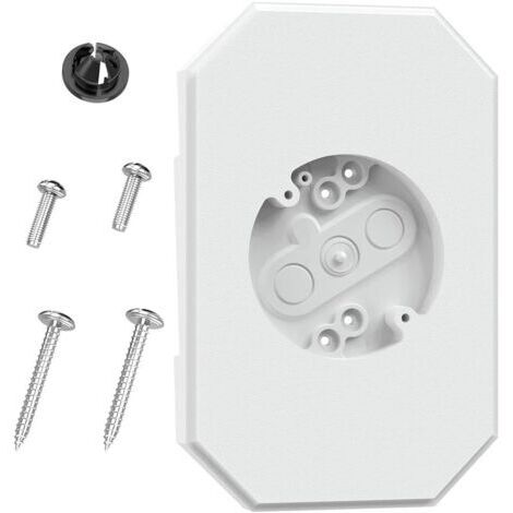 Ensemble de blocs de montage électriques résistants aux intempéries pour revêtement extérieur de 1,27 cm et vinyles de 10,2 cm, kit de montage facile à installer