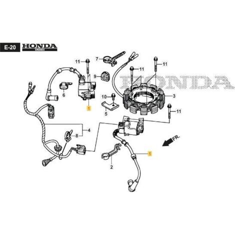 ENSEMBLE DE BOBINE ÉLECTRONIQUE ORIGINALE STIGA - 118551694/0