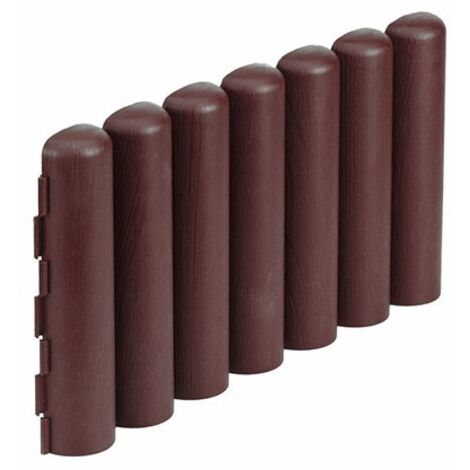 ENSEMBLE DE BORDURES DE TRONCS BRUNS 5 PCS - 40X20 CM