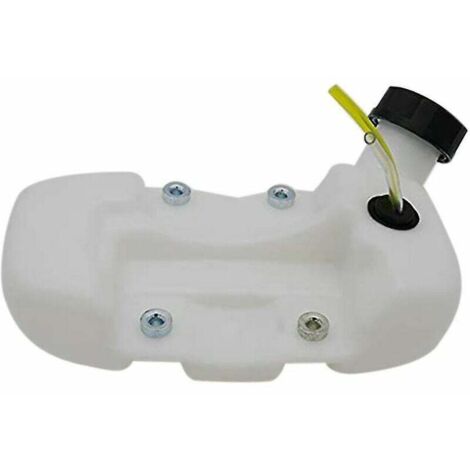 Ensemble de bouchon de réservoir de carburant pour débroussailleuse – Compatible Husqvarna 143 T35, 436R, 443R, 236R – Plastique blanc durable - Bc4310