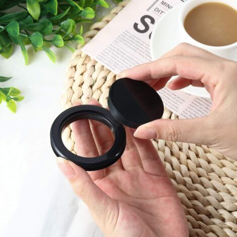 Ensemble de bouchons et couvercles en silicone pour parasol de terrasse en verre (noir)