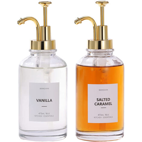 Ménagère 2 pièces - 2 bouteilles huile/vinaigre 230 ml