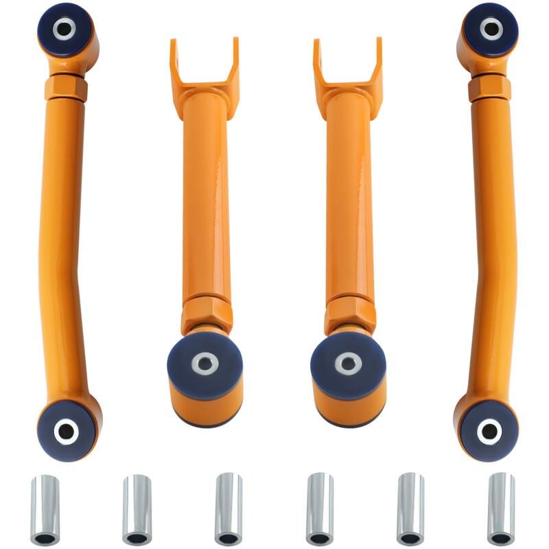 Maxpeedingrods - Ensemble De Bras De Commande Avant Réglables 0-8 'lift for Jeep Grand Cherokee