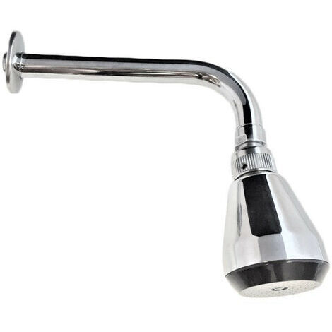 Ensemble de bras douche cm 20 et pommeau de douche anti-calcaire