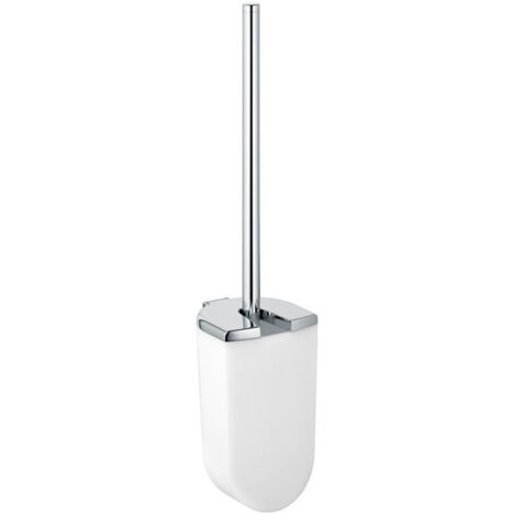 Ensemble de brosse de toilette ELEGANCE avec couvercle métal