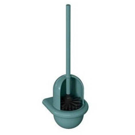 Ensemble de brosse de toilette Hewi SERIE 477 récipient en polyamide bleu aqua