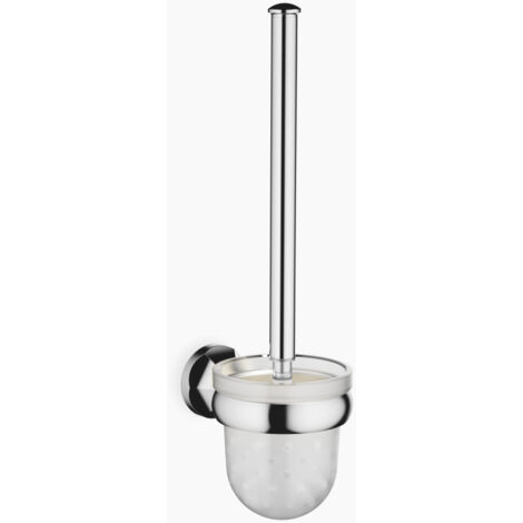 Ensemble de brosse pour WC Dornbracht MADISON, verre cristal,
