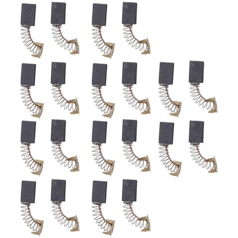 Ensemble de Brosses à Charbon, 20 Outils électriques pour Sèche-cheveux, Mixeur, Tondeuse, Accessoires de Perceuse à Main électrique 5x11x16mm / 0,2x0,4x0,6in
