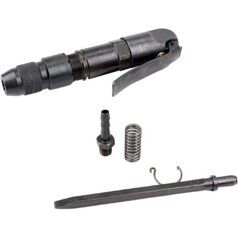 Ensemble de burins à marteau pneumatique Pelle pneumatique, kit de marteau pneumatique outil de pelle pneumatique avec couteau grattoir ciseau pneumatique pelles à gaz portatives Léger, compact