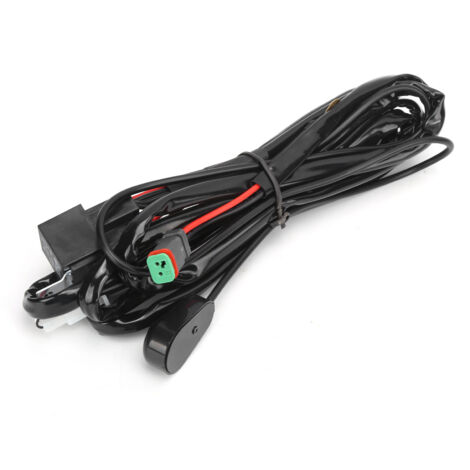 Ensemble de câblage étanche 2 m pour projecteur LED 12V 40A avec connecteur DT