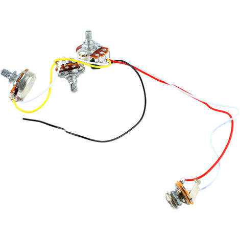 Ensemble de câblage pré-câblé pour guitare électrique, circuit GU107 avec connecteurs de 3 cm, kit professionnel.
