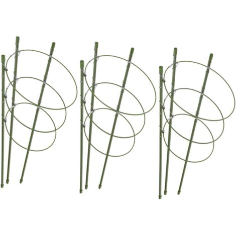 Ensemble de cages pour plantes en pot, supports pour plantes grimpantes, treillis de jardin pour plantes grimpantes