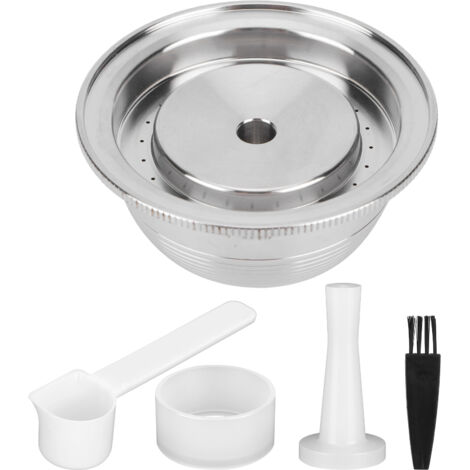 Ensemble de Capsules Réutilisables en Acier Inoxydable 304 pour Nespresso Vertuo Plus