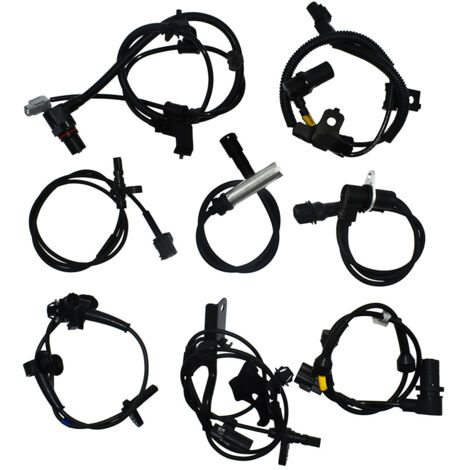 Ensemble de capteurs ABS compatible avec Toyota, Honda, Nissan, Mazda, Mitsubishi, Suzuki, Subaru, Isuzu et General Motors.