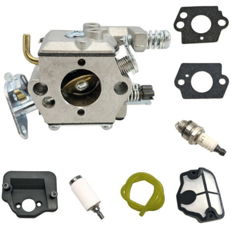 Ensemble de carburateur Husqvarna 36 41 136 137 141 142 - Pièces détachées de tronçonneuse à huile