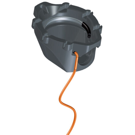 Ensemble de chauffage HL155 comprenant une isolation thermique pour la série de drains de balcon HL5100T