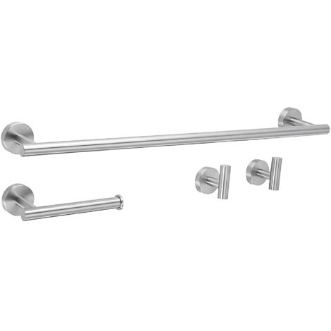 Ensemble De Cintres De Salle De Bain Rea Ari Brush Nickel