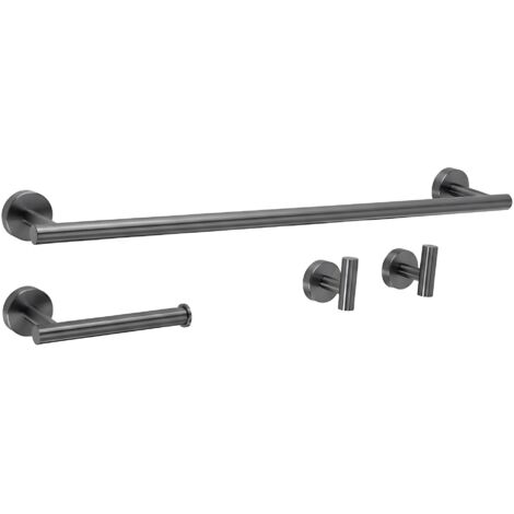 Ensemble De Cintres De Salle De Bain Rea Ari Titanium
