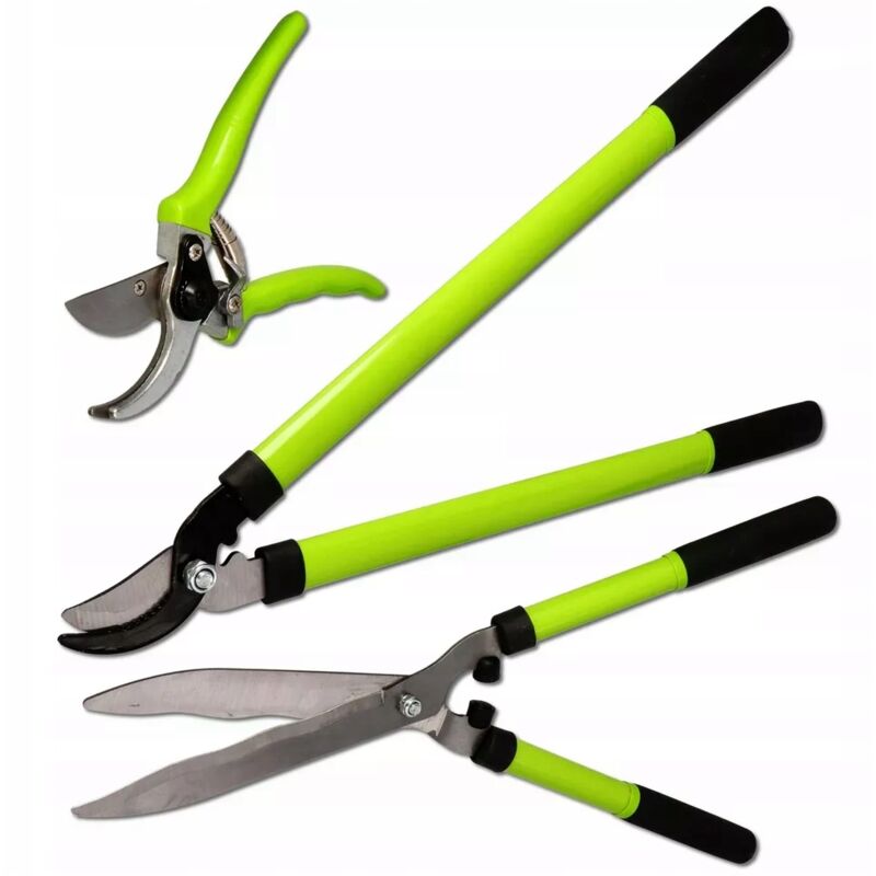 Ensemble De Ciseaux De Branches De Jardin