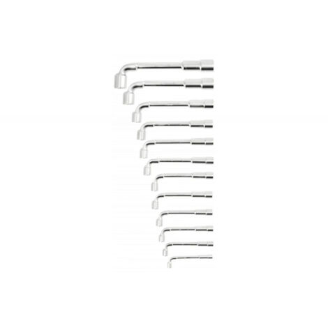 Ensemble de clés à anneau Hogert HT1R501 8-24 mm 12 unités
