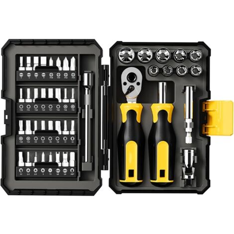 Ensemble de clés à cliquet pour voiture – Clés compactes, outils main mécanicien automobile  dynamométriques réglables, d'équipement portables -