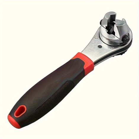 Ensemble de clés à cliquet réglables universelles 6–22 mm – Outil multifonction durable, mécanisme bi-directionnel à fixa