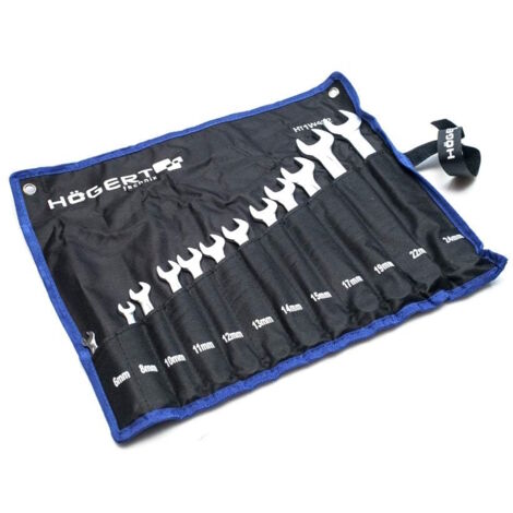Ensemble de clés combinées Hogert HT1W492-1 6-24 mm 12 unités