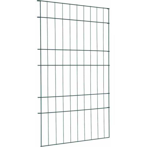 Ensemble de clôture de jardin-Grillage de jardin 8 pcs Vert 50 x 80 cm Acier 827134