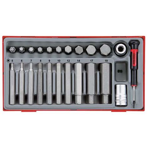 Ensemble de coques intérieures  TENGTOOLS TTHEX23 68850106
