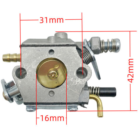 Ensemble de corps de papillon à haute efficacité de carburant et à atomisation élevée, adapté aux moteurs de tronçonneuses deux temps CS-310, CS-370, CS-400 WT 985 909-098.