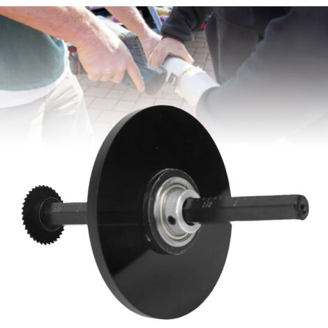 Ensemble de coupe-tubes intérieurs à profondeur réglable pour tuyaux ABS et PVC, avec 6 lames de scie de tailles différentes.
