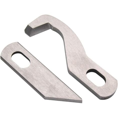 KEYOUNG Ensemble de couteaux de surjeteuse supérieur et inférieur compatible avec/remplacement pour la marque Singer S14-78 Pfaff Brand Element 1450OL
