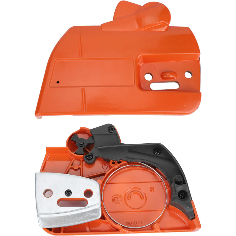 Jeffergarden - Ensemble de couvercle latéral de barre de frein de chaîne pour Jonsered 2149 2145 2150 2159 CS2156 CS2159 2141 tronçonneuse