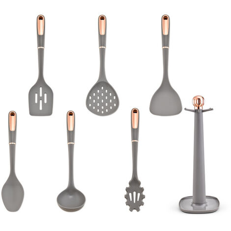 Ensemble de couverts de cuisine (6 pièces), compatible lave-vaisselle