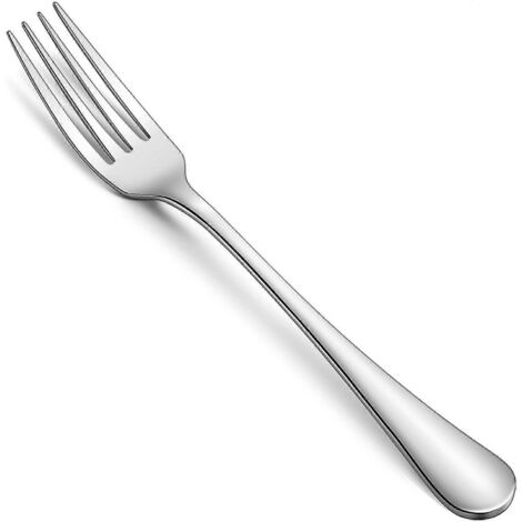 Ensemble de couverts de table en acier inoxydable de qualité, 1 fourchette, 20 cm (8 pouces)