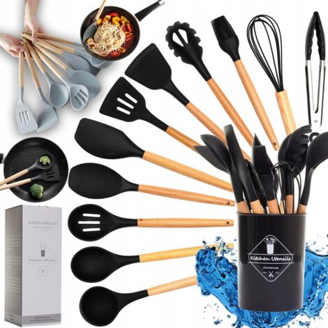 ENSEMBLE DE CUISINE - USTENSILES EN SILICONE N° : 5617
